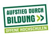 Logo des Projekts Aufstieg durch Bildung - Offene Hochschulen
