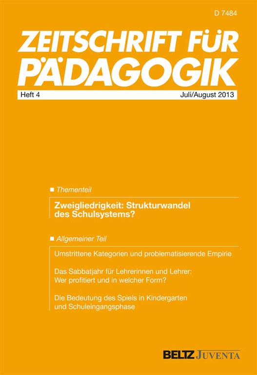 Themenheft Zweigliedrigkeit